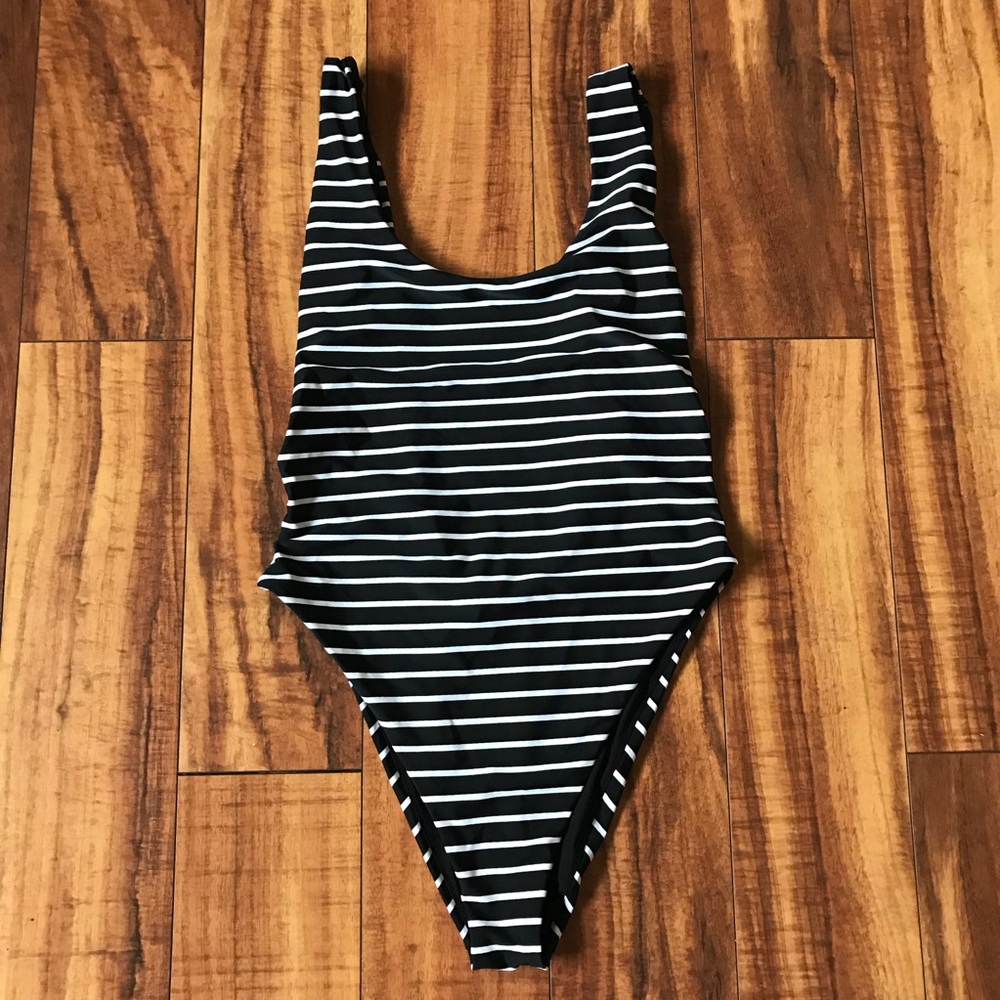 Aerie Low Back One Piece